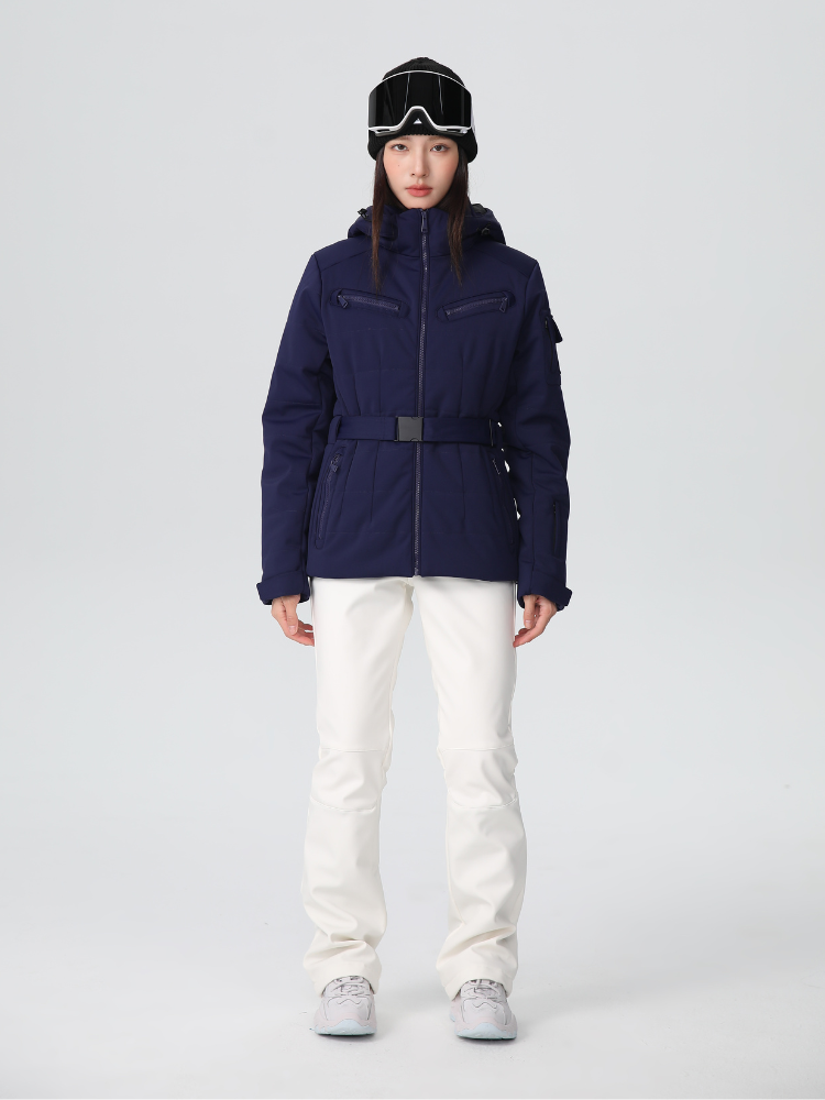 Chic Grid Insulated Ski Jacket - Women's | Searipe