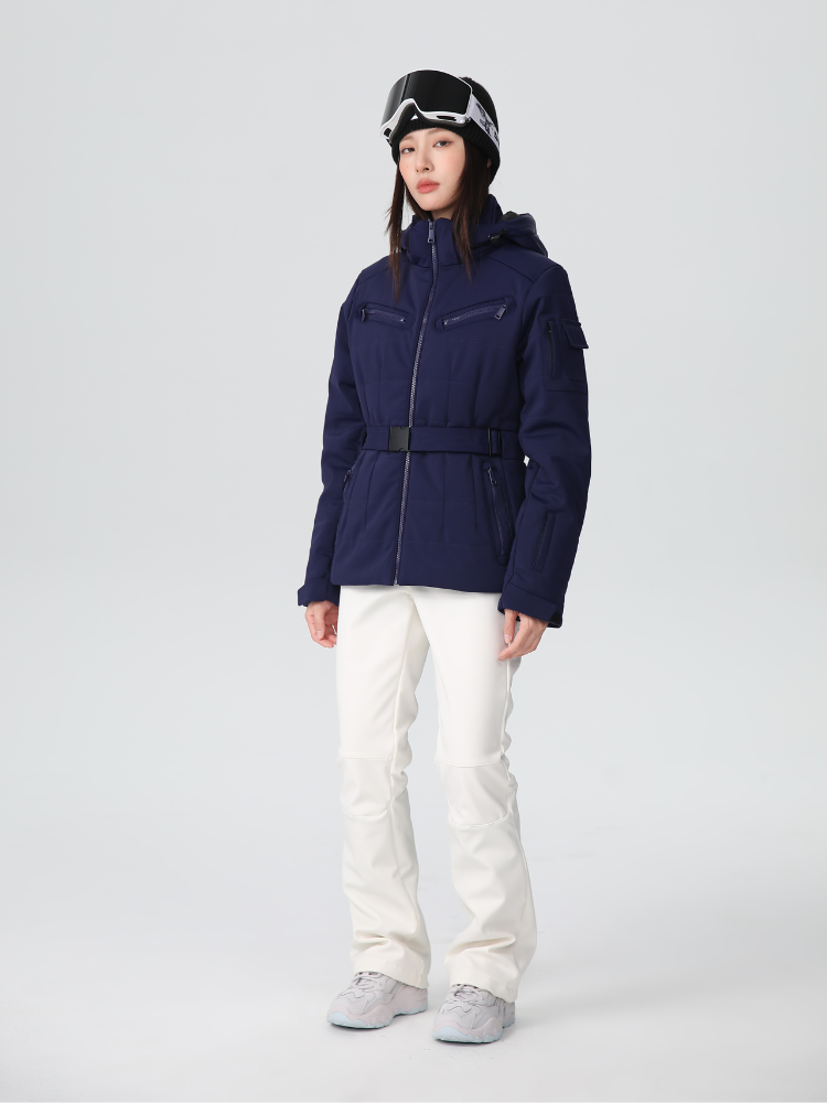Chic Grid Insulated Ski Jacket - Women's | Searipe