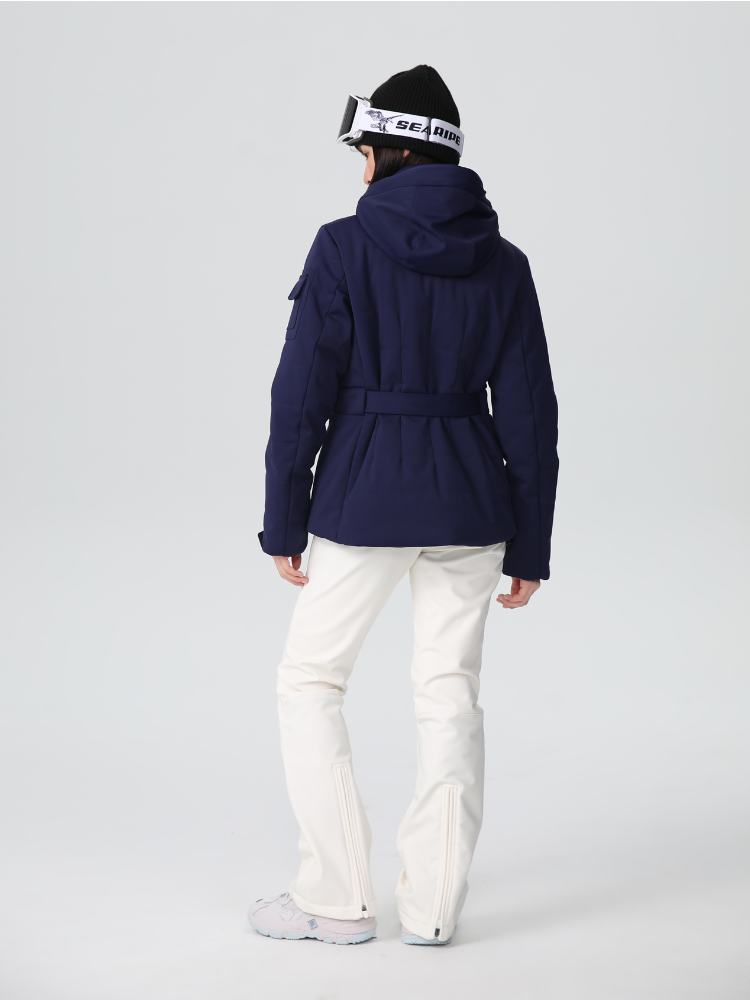 Chic Grid Insulated Ski Jacket - Women's | Searipe