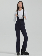 [Clearance] Trendy Slim Fit Snow Bibs - Women's | Gsou Snow