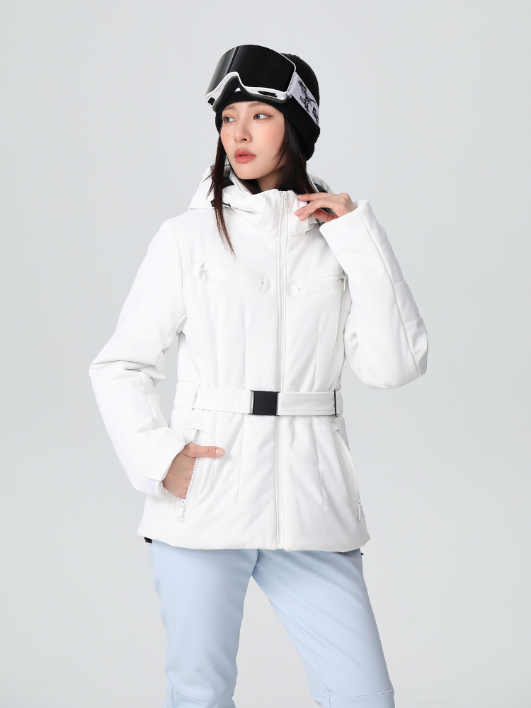 Chic Grid Insulated Ski Jacket - Women's | Searipe