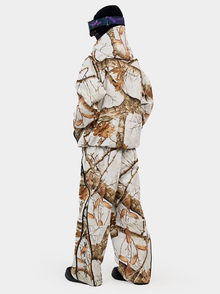 GlideFlow Jungle 20K/10K 3-Layer Shell Baggy Ski Suit - Unisex | Doorek