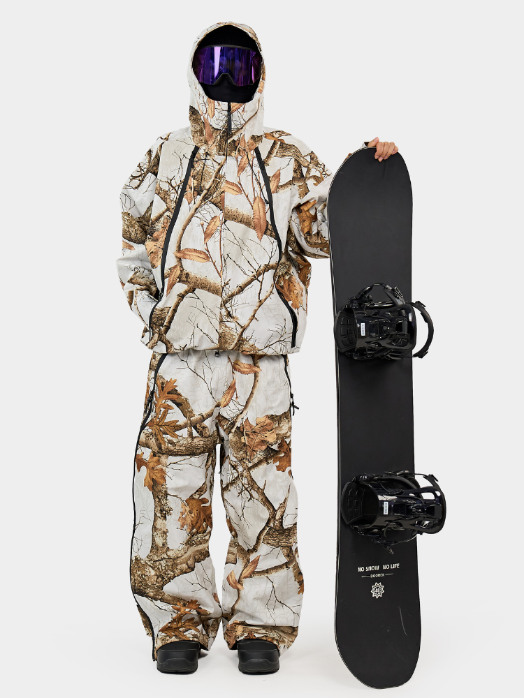 GlideFlow Jungle 20K/10K 3-Layer Shell Baggy Ski Suit - Unisex | Doorek