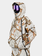 GlideFlow Jungle 20K/10K 3-Layer Shell Baggy Ski Jacket - Unisex | Doorek