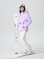 Chic Grid Insulated Ski Jacket - Women's | Searipe