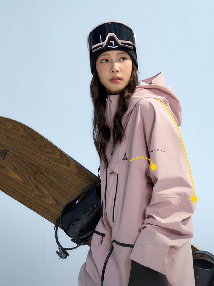 Alpine Pro 3L Insulated Ski Jacket – Women's | NANDN