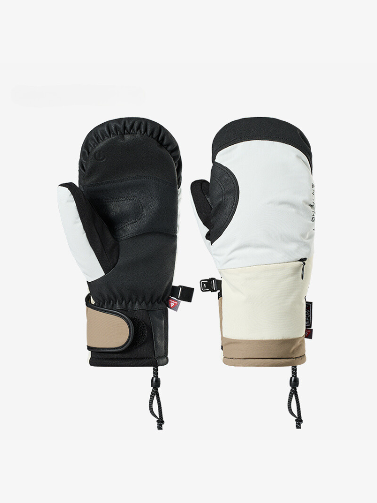 NANDN Colorblock Insulated Ski Mittens