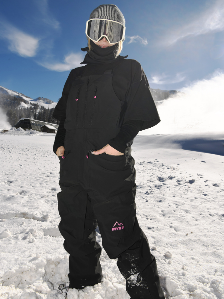 Arctic 3L Fleece-Lined 20K/10K Snow Bibs - Unisex | MYKU