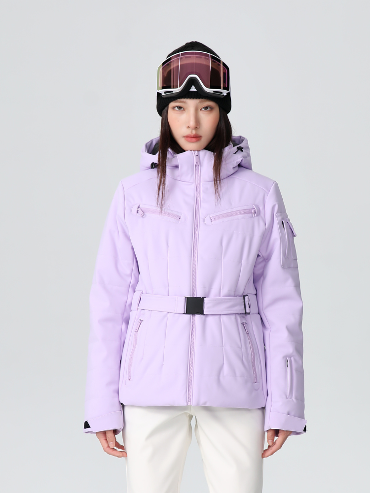 Chic Grid Insulated Ski Jacket - Women's | Searipe
