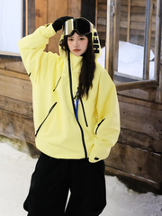 Hellystudio 3L Aurora Zip Lemon Ski Jacket - Unisex Yellow Hellystudio | Snowears.com