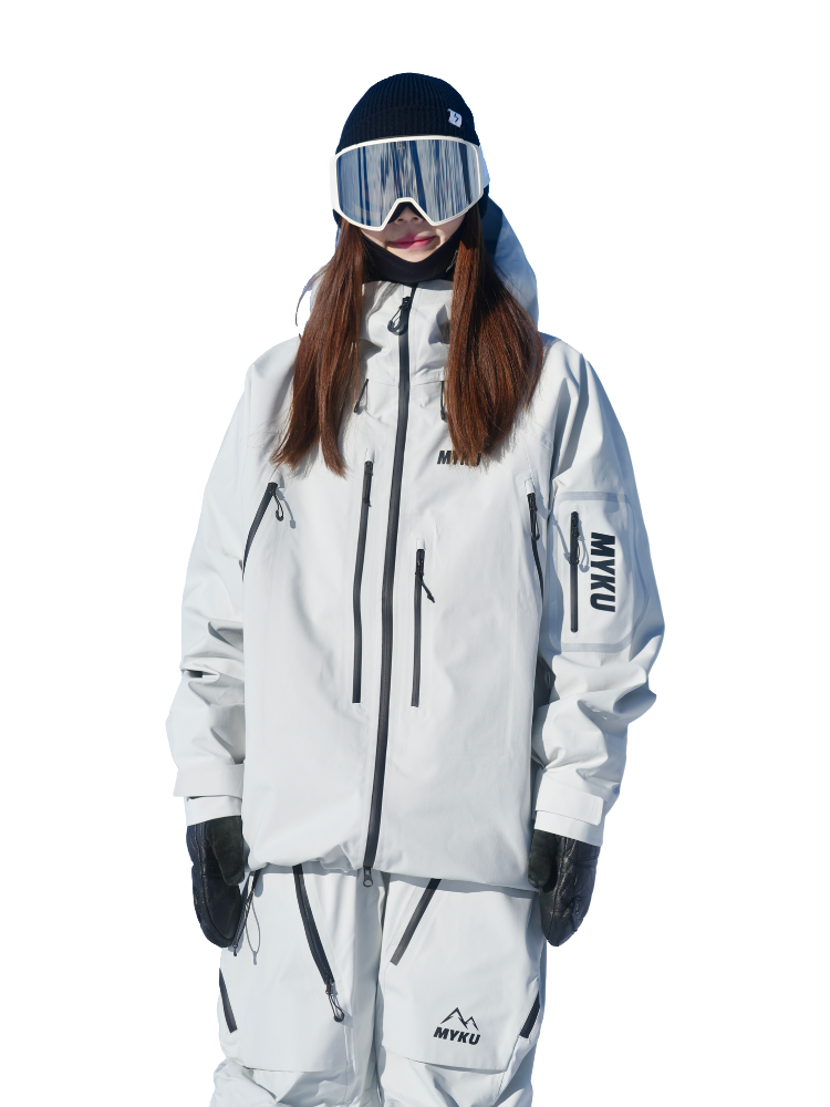 Glow 3L Shell Snow Jacket - Unisex | MYKU