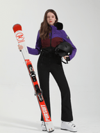 Violet Edge Slim Ski One-Piece – Women's | Gsou Snow