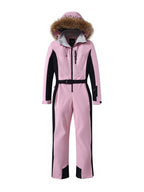 Insulated Fur Hood 10K One Piece - Women's | ARCTIC QUEEN