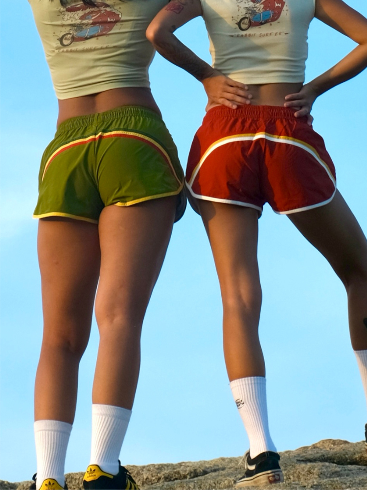 70s Vintage Style Quick-Dry Running Shorts – Women's | ChillHang