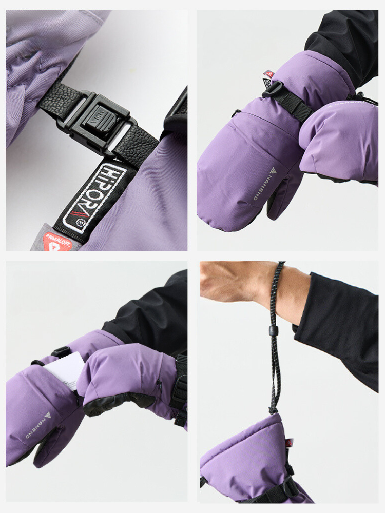 Powder Pro PrimaLoft Snow Mittens | NANDN
