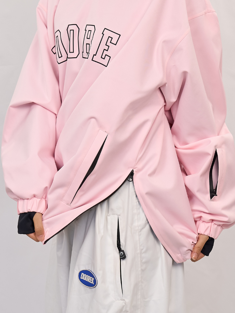 Baseball V-Neck 15K/10K Ski Pullover - Unisex | Doorek