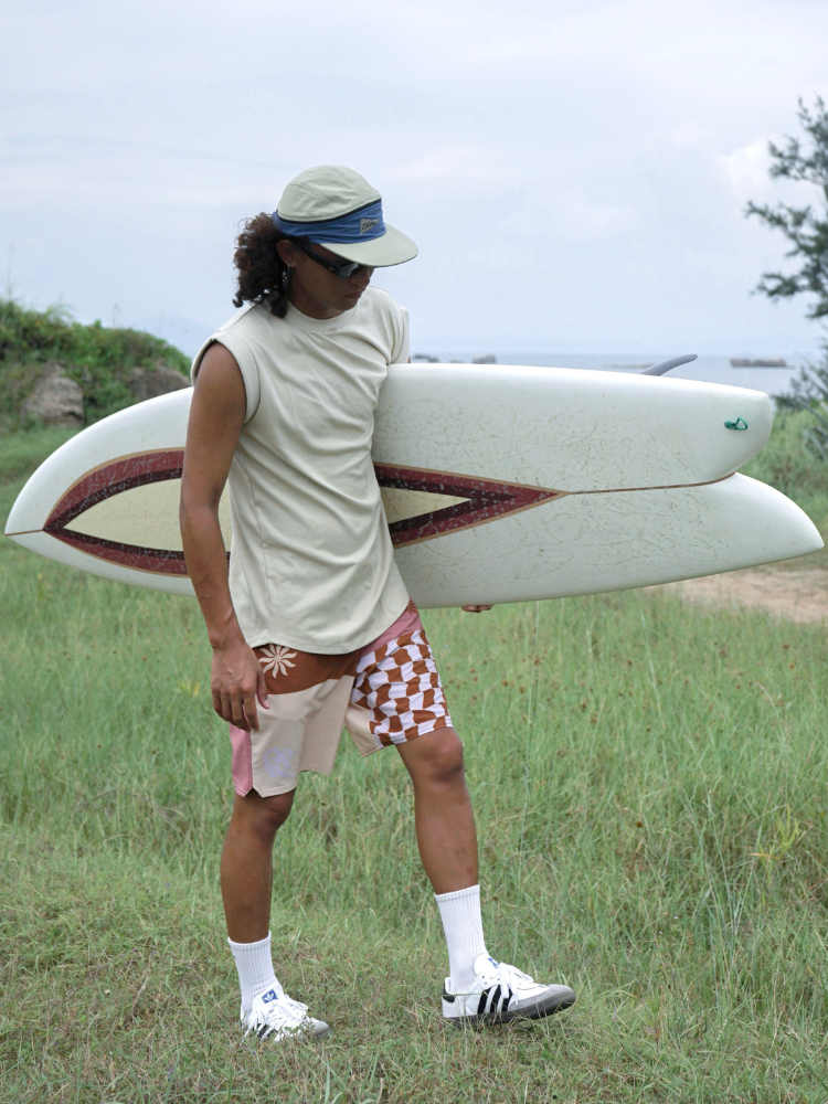 Water-Resistant Colorblock Board Shorts – Men’s | ChillHang