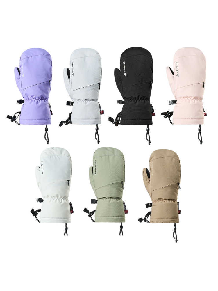 Radiant Winter Snow Mittens - PrimaLoft | NANDN