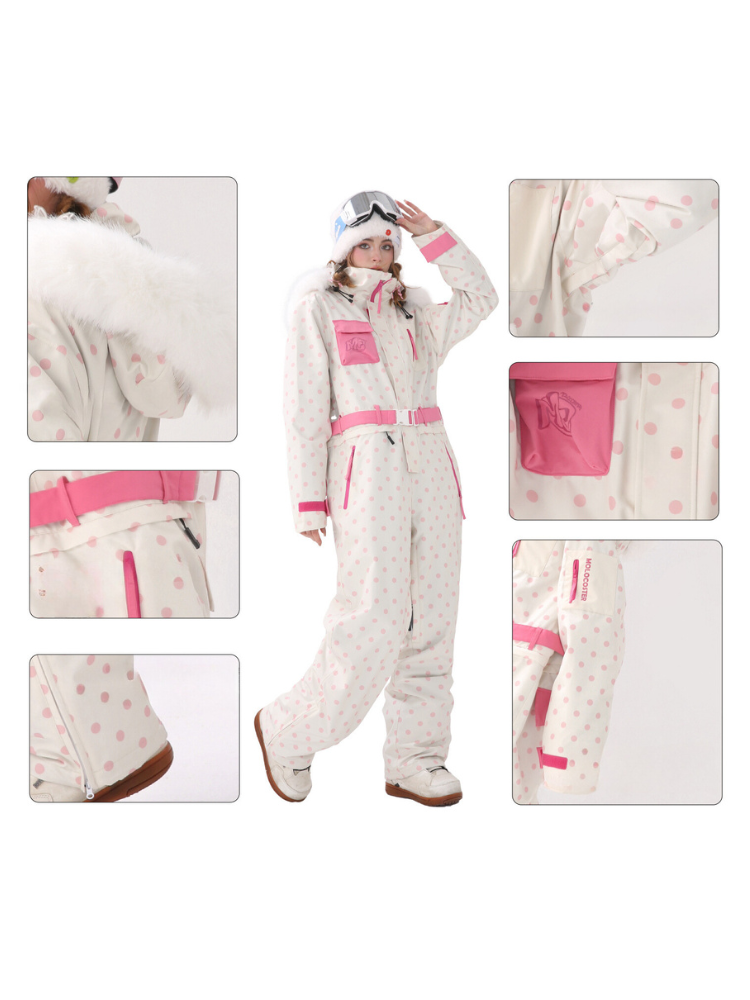 Molocoster Alpine Charm Polka Jumpsuit – Women’s