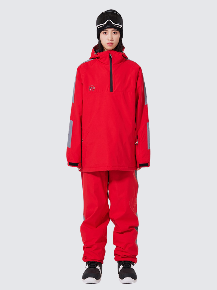 ARCTIC QUEEN Reflective Snowboard Pants - Unisex