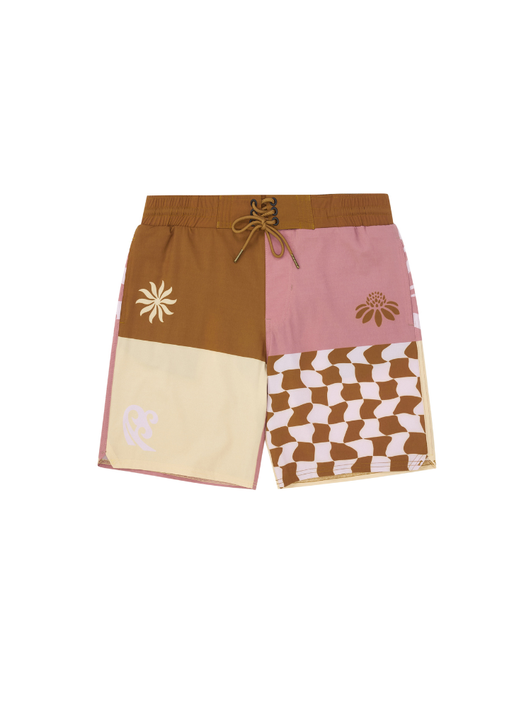 Water-Resistant Colorblock Board Shorts – Men’s | ChillHang