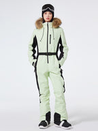 Insulated Fur Hood 10K One Piece - Women's | ARCTIC QUEEN