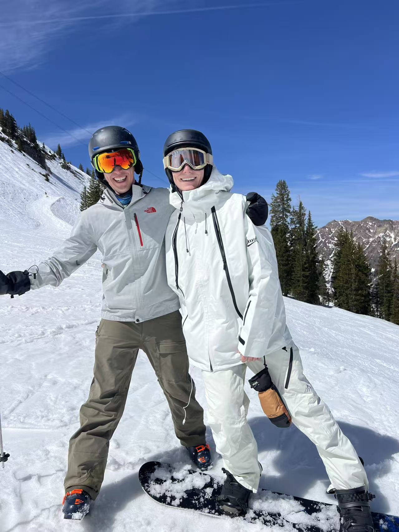 Diagonal Zipper Snow Pants - Men's | Searipe