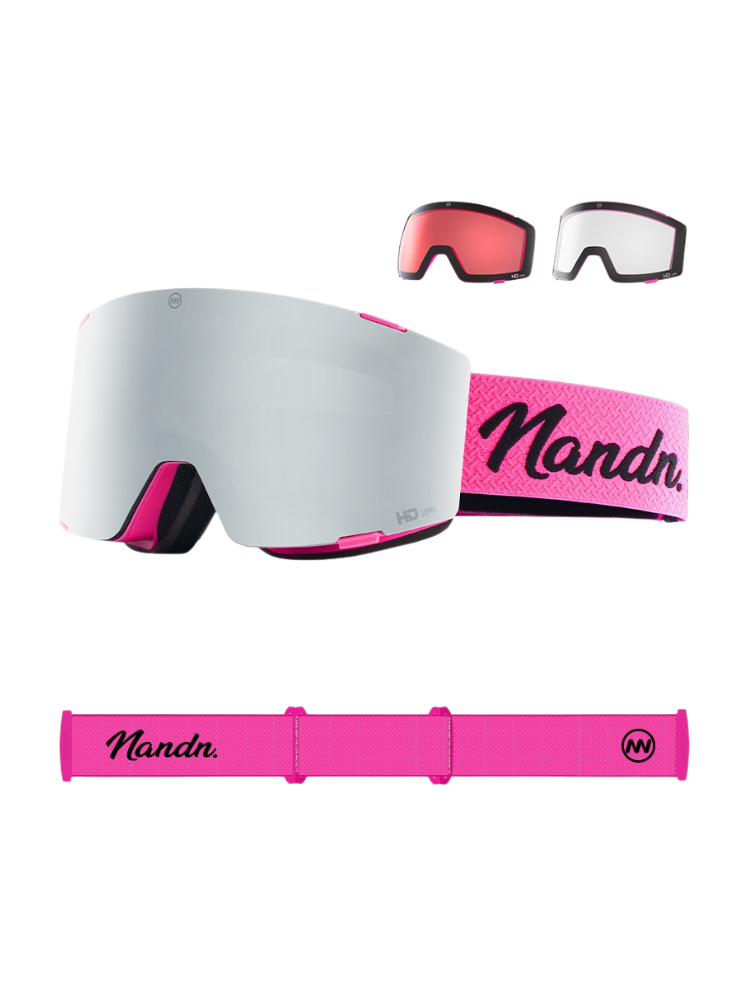 NANDN 3-Lens Magnetic Ski Goggles
