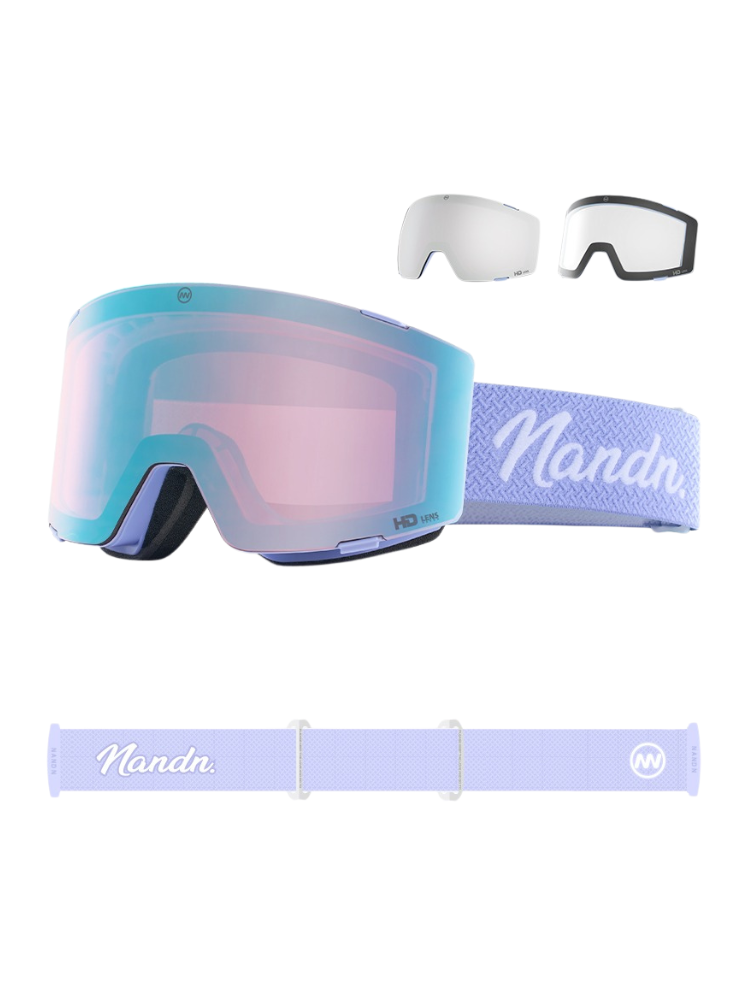 NANDN 3-Lens Magnetic Ski Goggles