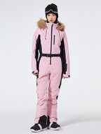 Insulated Fur Hood 10K One Piece - Women's | ARCTIC QUEEN