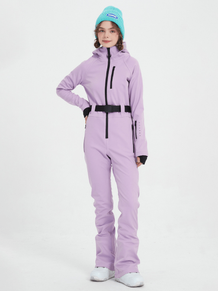 Slim Fit Ski Jumpsuit - Women's | Doorek