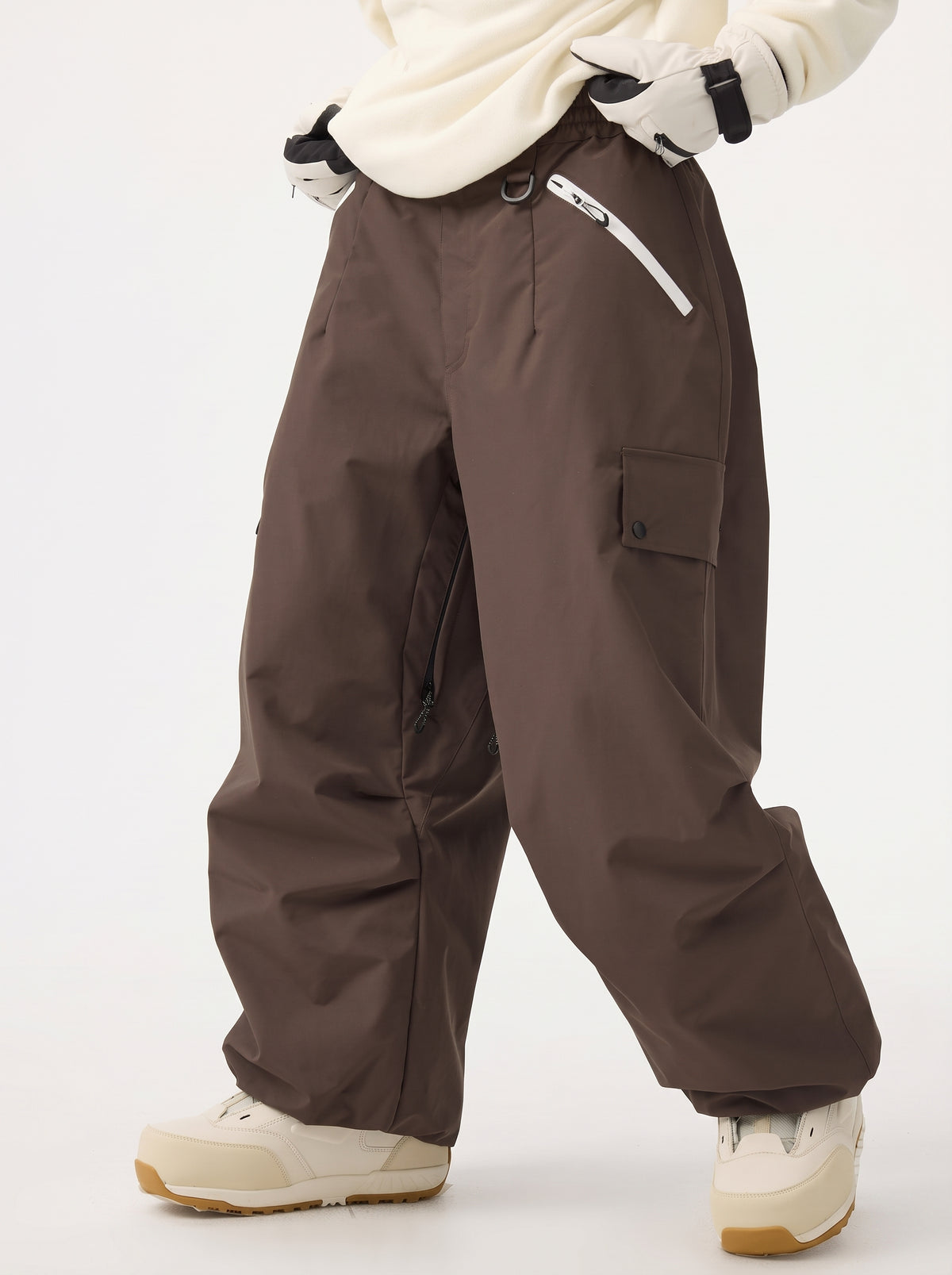Baggy Wear-resistant Waterproof Snow Pants - Unisex | Gsou Snow