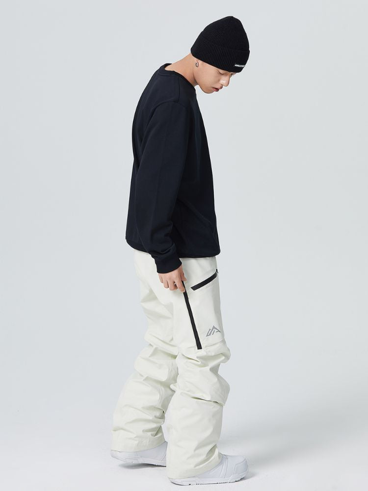 Side Zipper Snow Pants - Men's | Searipe