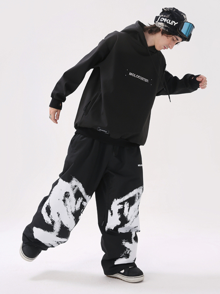 Molocoster Graffiti Street Ski Pants – Unisex