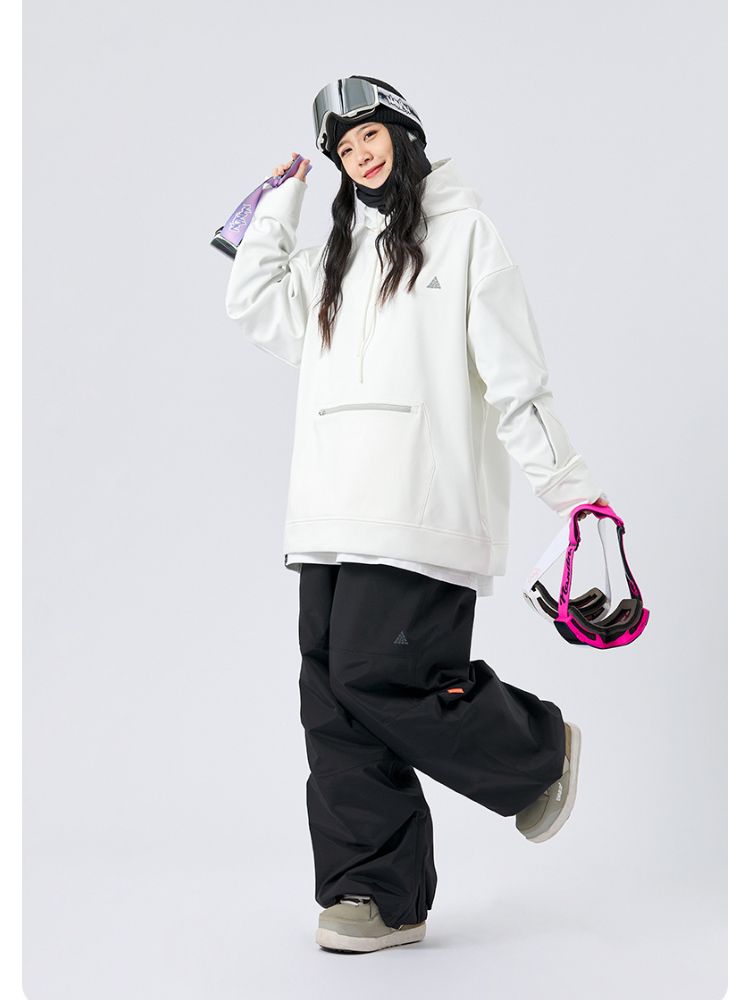 Chic Zip-Pocket 10K Hoodie – Women's | NANDN