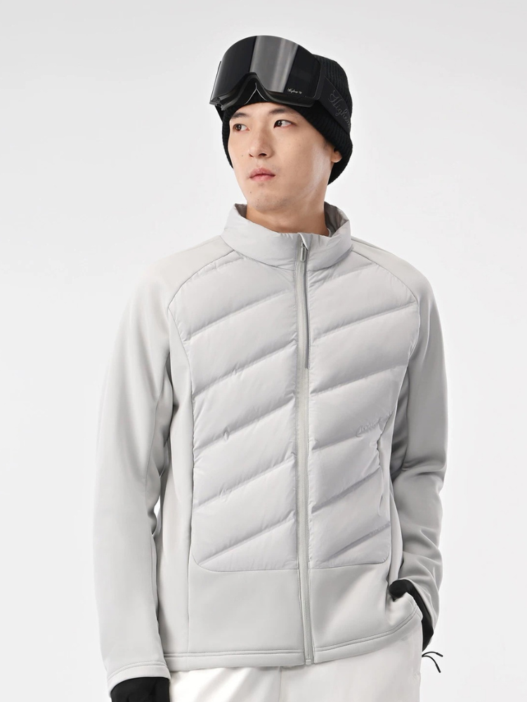 90% White Duck Down Hybrid Ski Mid Layer – Men's | High Experience
