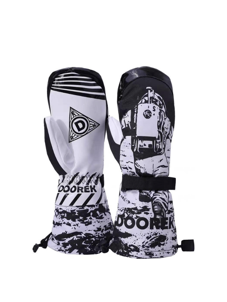 Shaped Long Mittens | Doorek