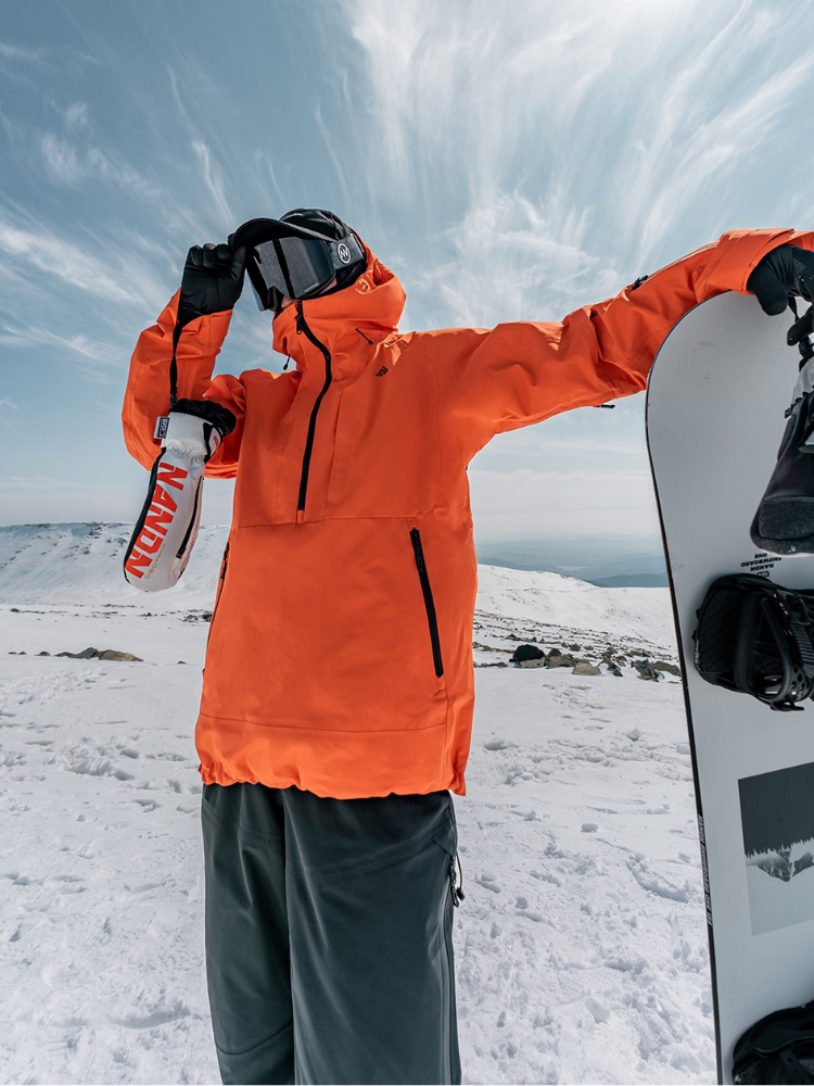 Shield Lite 3L Half-Zip Shell Jacket – Unisex | NANDN