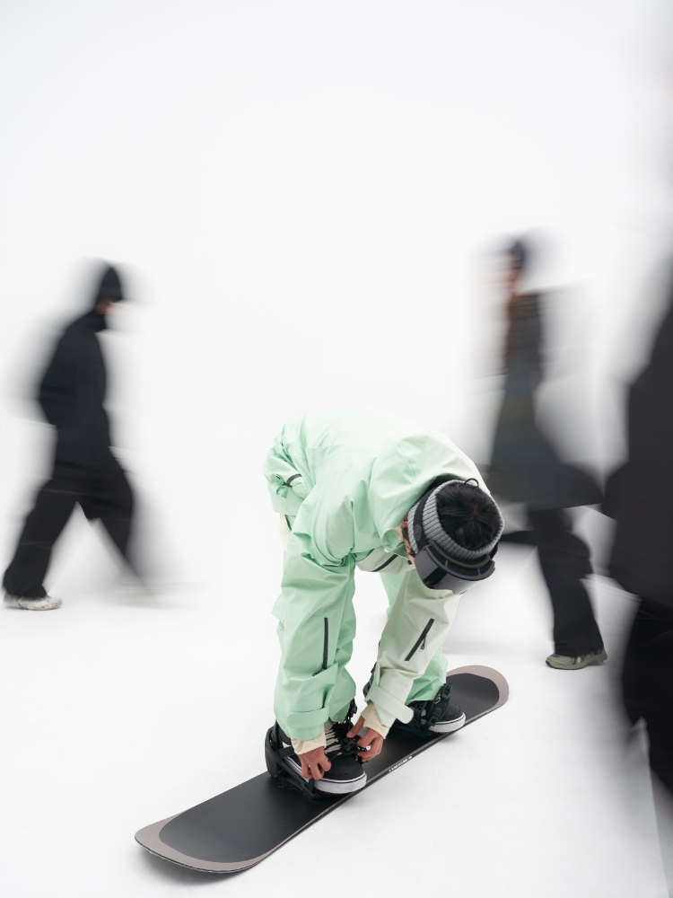 LITAN Gradient Color Mountain Snow Pants - Men's