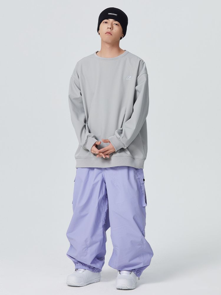 Searipe 3L Monochrome Baggy Cargo Pants - Men's