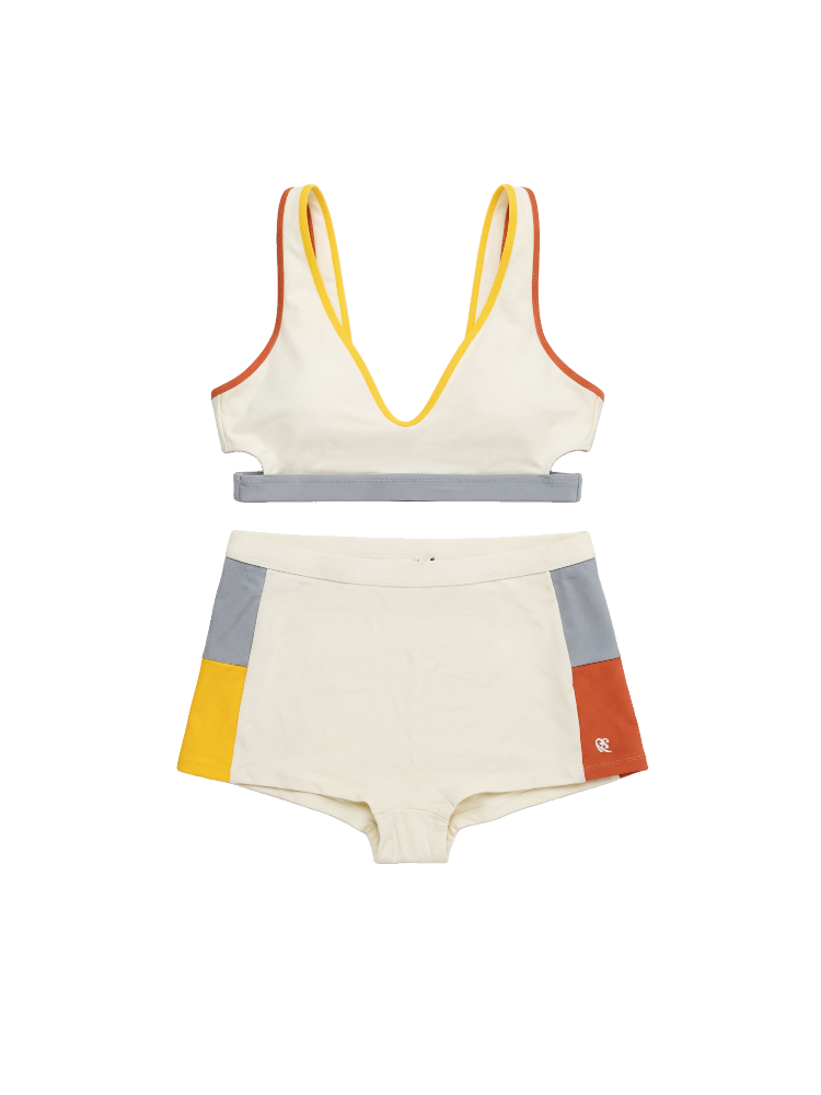 High Stretch Color Block Bikini Set – Women | ChillHang