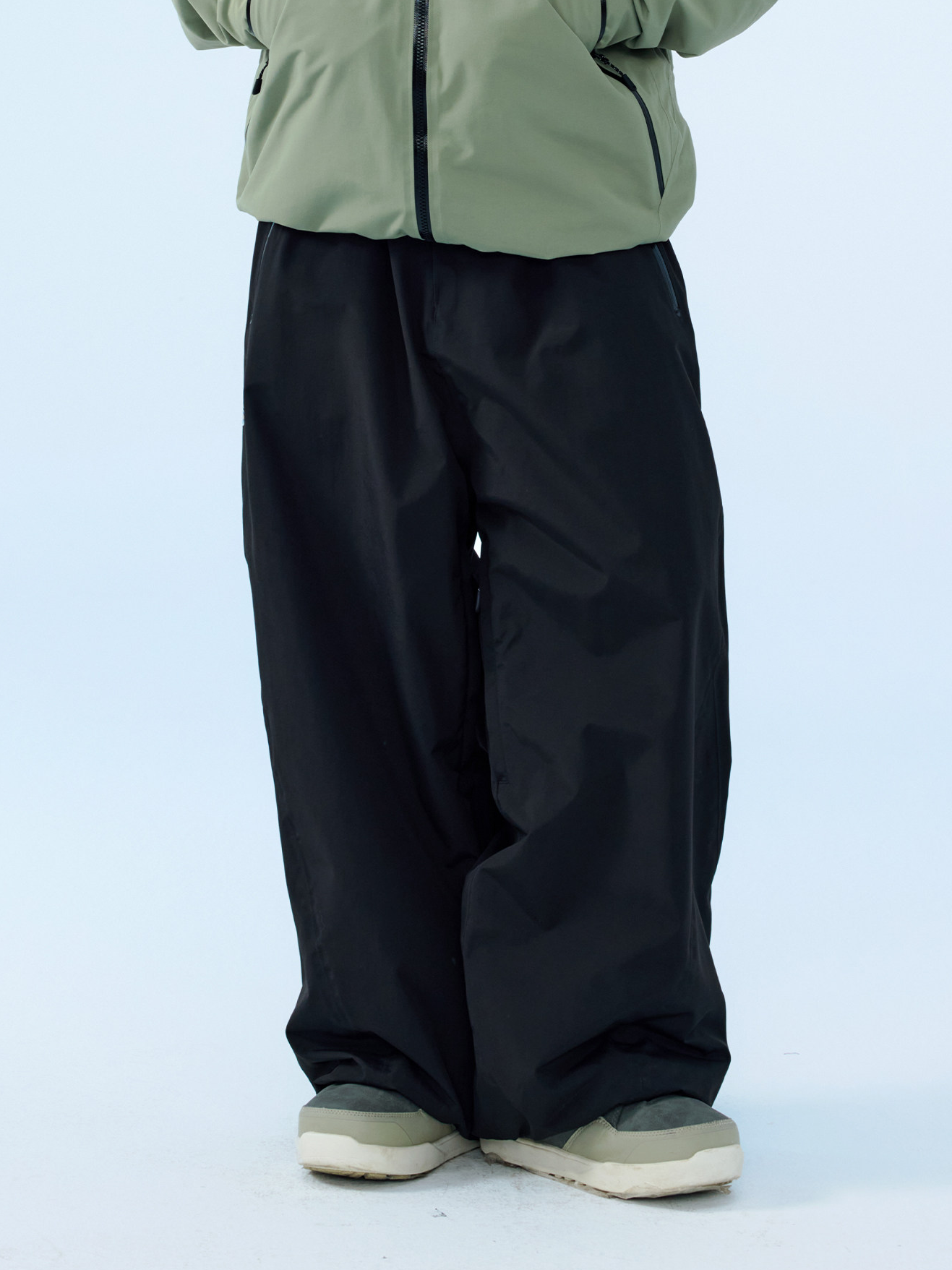3L Mirage Fleece-Lined Baggy Ski Pants – Unisex| NANEND