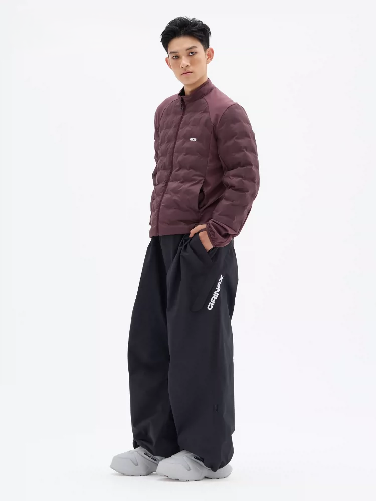 3L XT3N Baggy Shell Snow Bib Pants – Unisex | GAINAX
