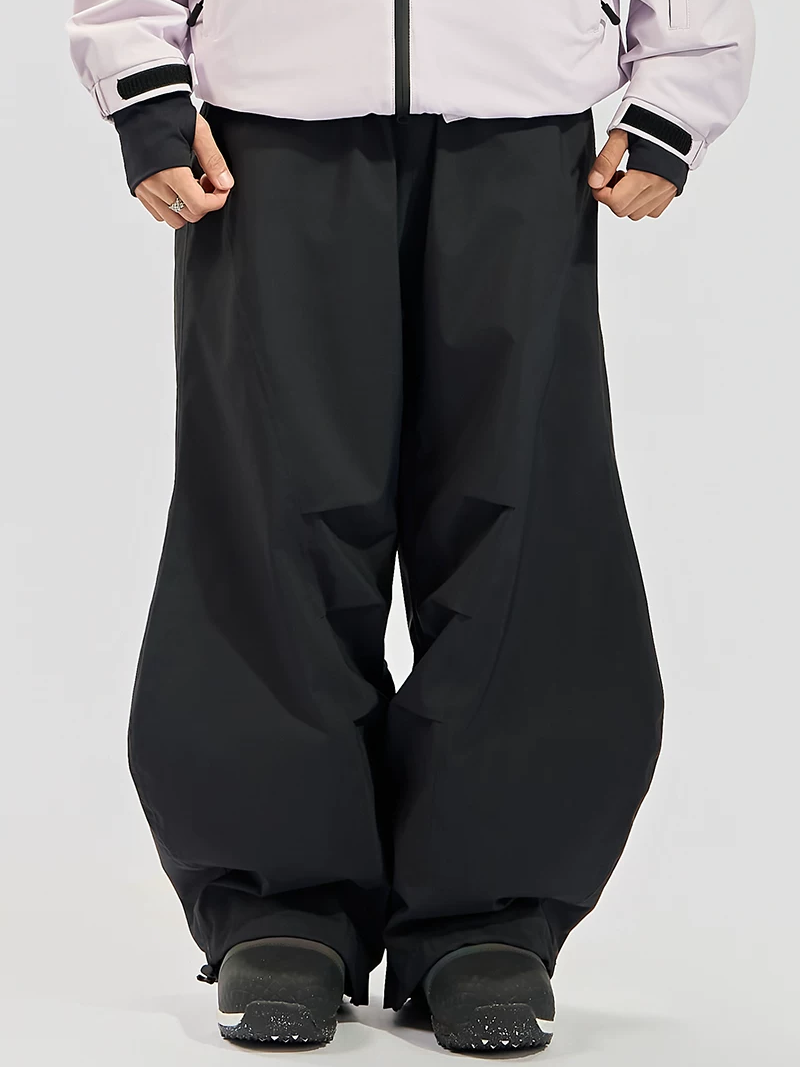 3L Curved Baggy Snowboard & Ski Pants – Unisex | Doorek