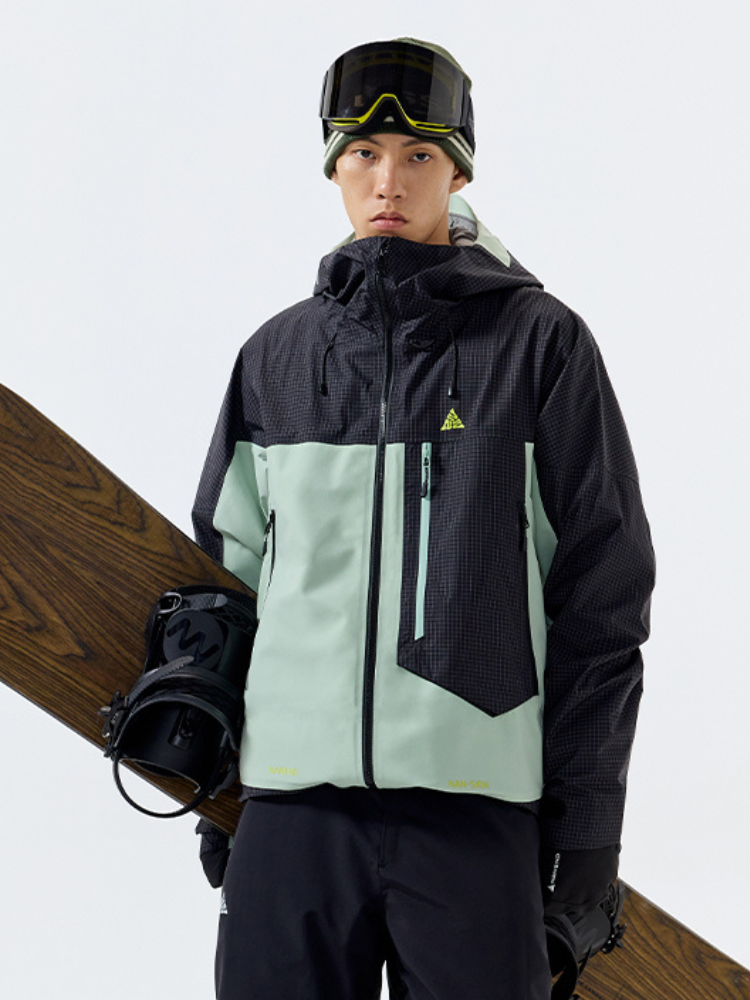 Grid 3L RECCO Insulated Snow Jacket - Men's | NANDN