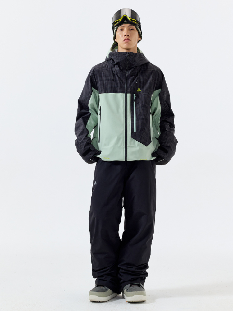 Grid 3L RECCO Insulated Snow Jacket - Men's | NANDN