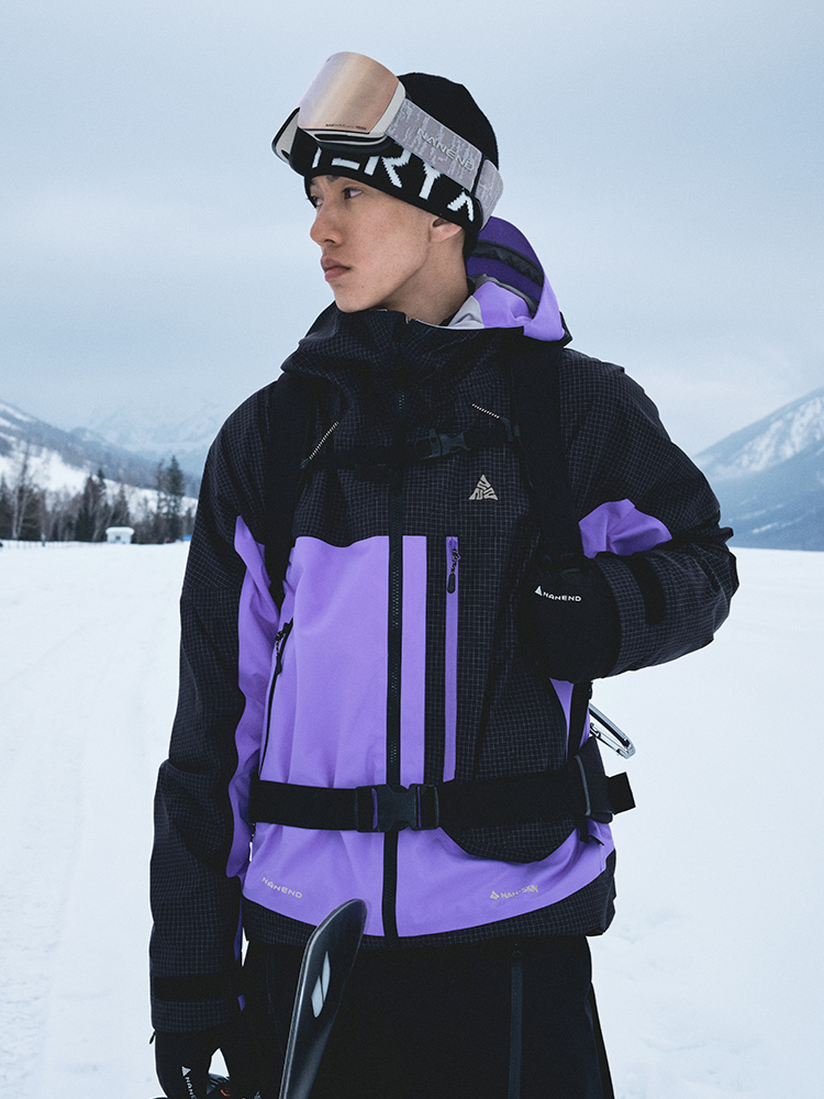 Grid 3L RECCO Insulated Snow Jacket - Men's | NANDN