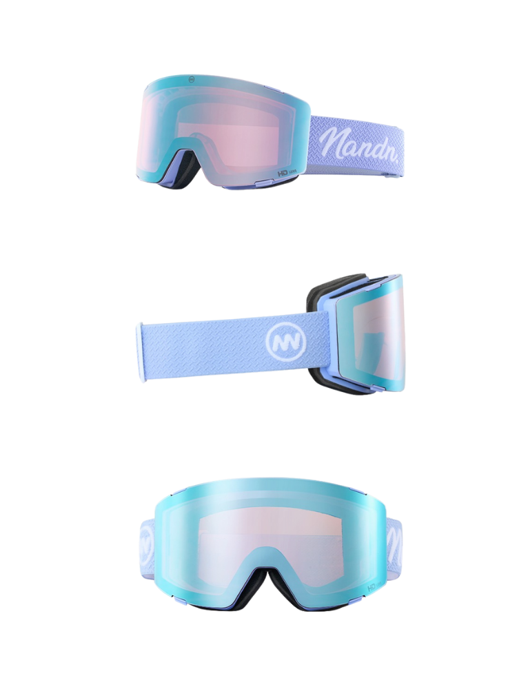 NANDN 3-Lens Magnetic Ski Goggles