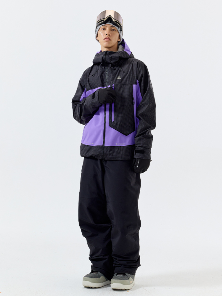 Grid 3L RECCO Insulated Snow Jacket - Men's | NANDN