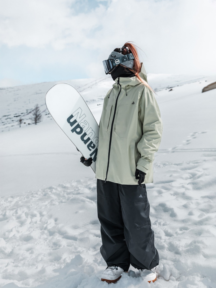 ReflectRide Loose Fit Snow Pants – Unisex | NANDN